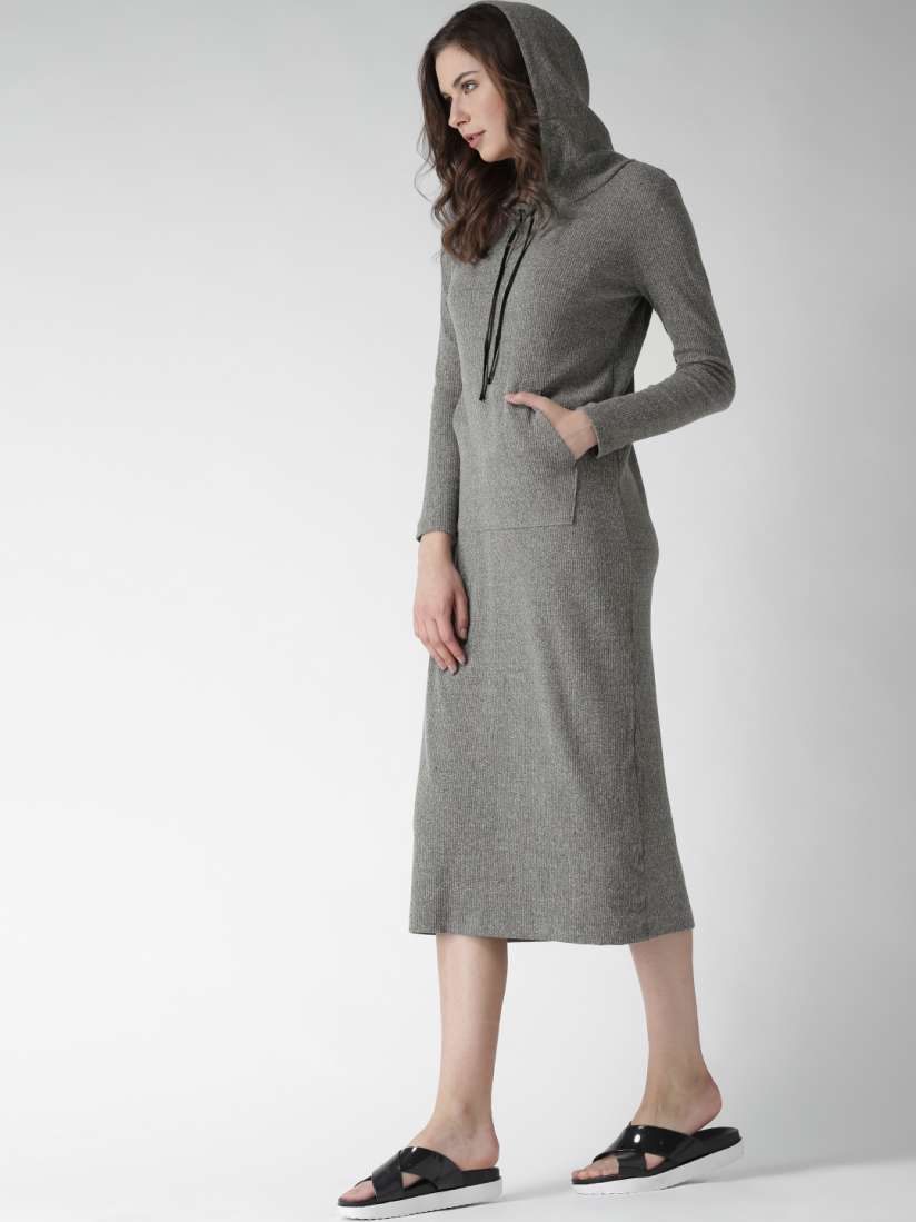 Hooded dress forever 21 outlet
