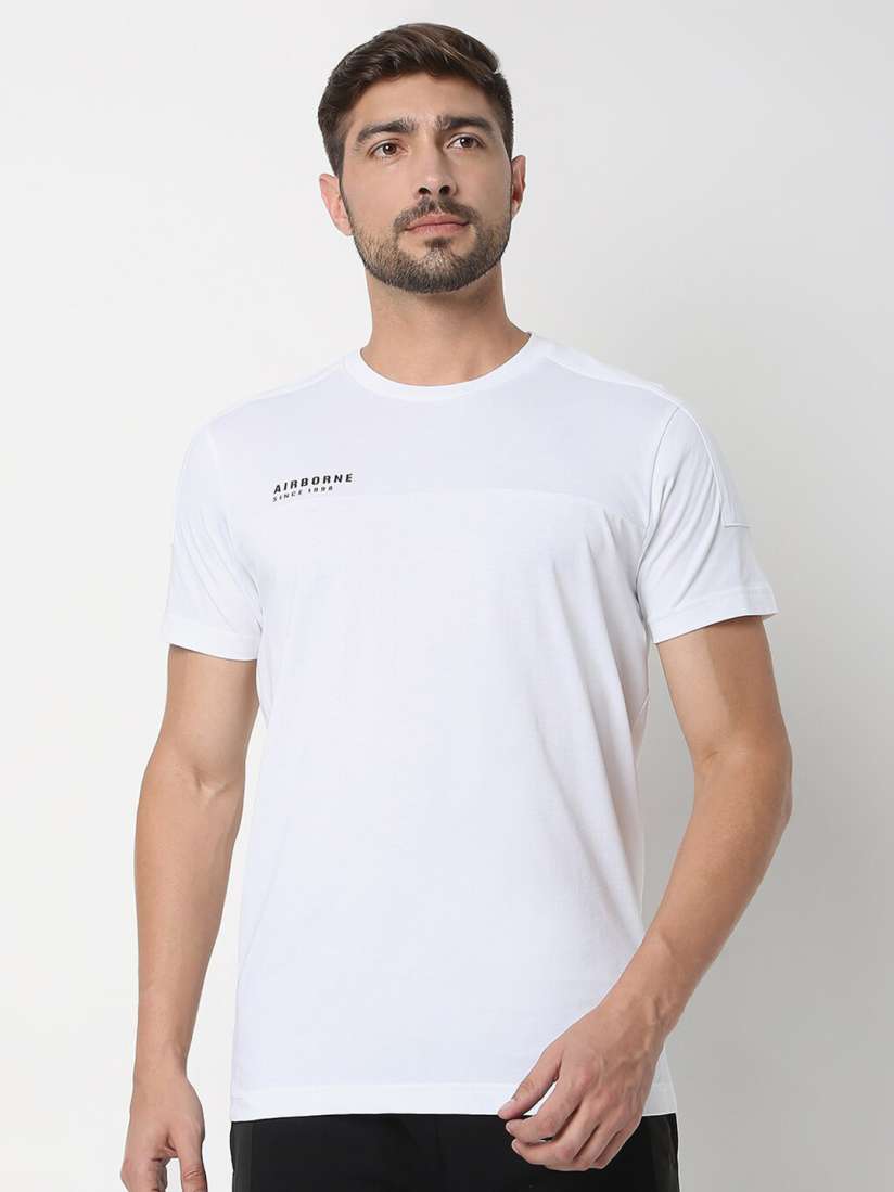 Mufti t shirts myntra 2025