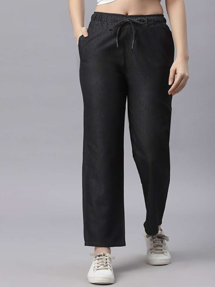 Buy KASSUALLY Women Black Jeans Jeans for Women 18744882 Myntra