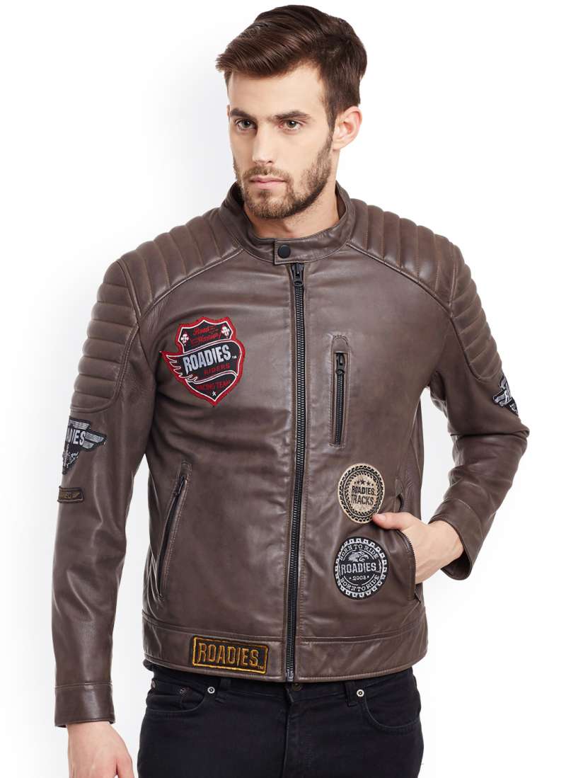Justanned roadies leather jacket deals