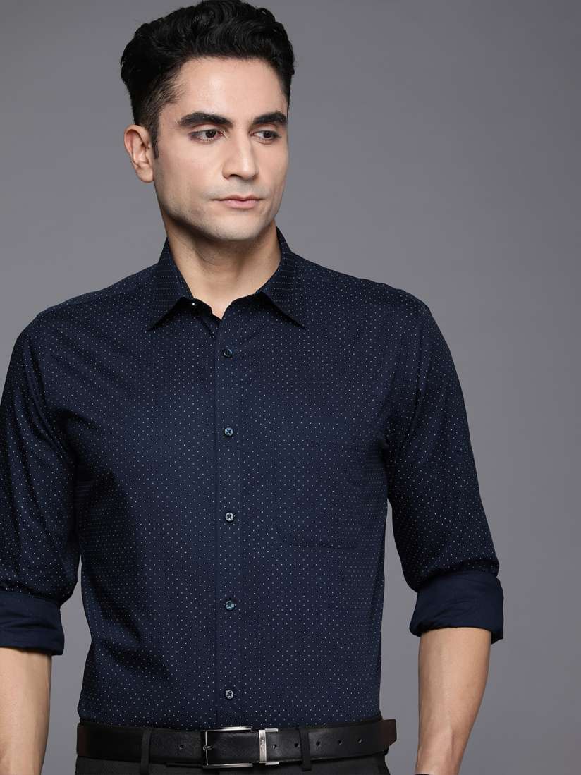 Raymond blue shirt cheap