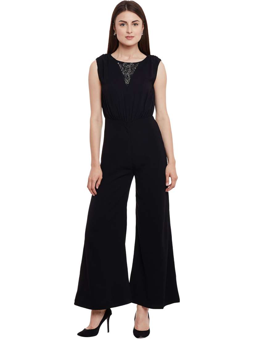 Kazo black jumpsuit cheap