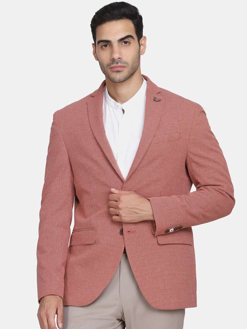 Buy Blackberrys Textured Single Breasted Blazer Blazers for Men 18769182 Myntra