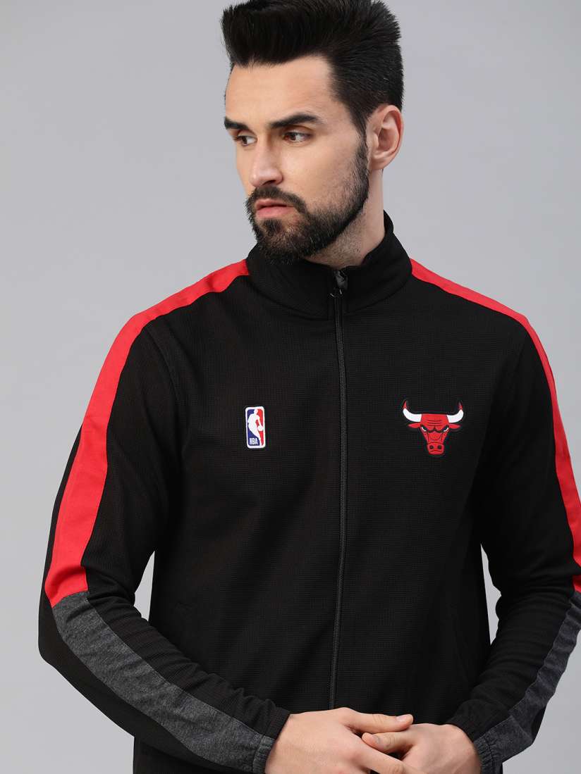 Buy NBA Men Black Bulls Classic Track Jacket Jackets for Men 18770494 Myntra