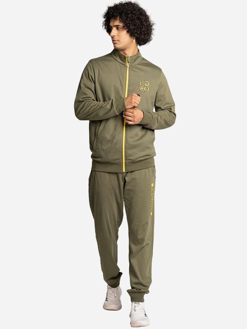 Mens olive green tracksuit store