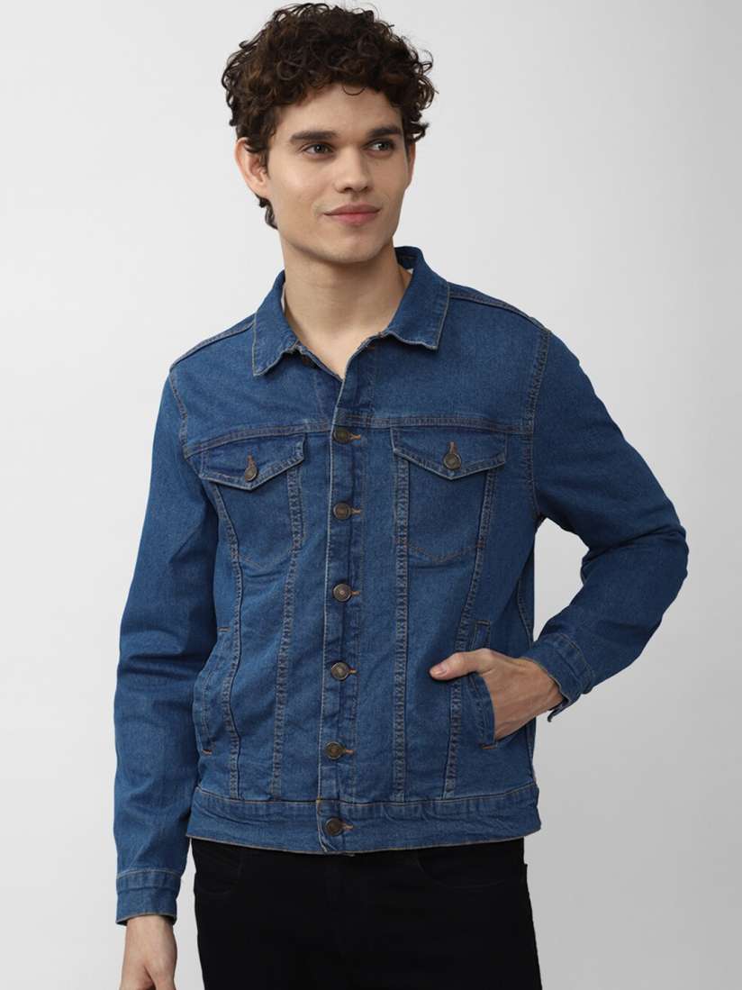 Forever 21 denim jacket men hotsell