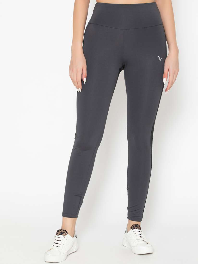 Buy Vami Women Grey Solid Yoga Track Pant Track Pants for Women 18787852 Myntra