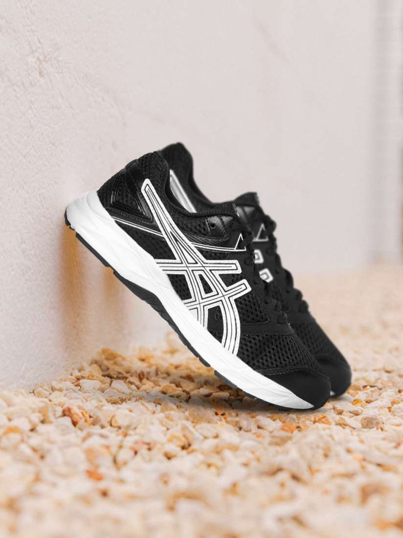 Buy ASICS Men Black White Woven Design Gel Phoenix 7B Running Shoes Sports Shoes for Men 18789514 Myntra