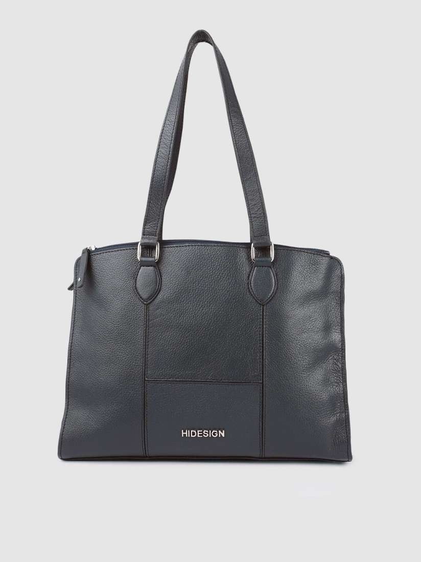 Buy Hidesign Navy Blue Leather Shoulder Bag Handbags for Women 18789938 Myntra