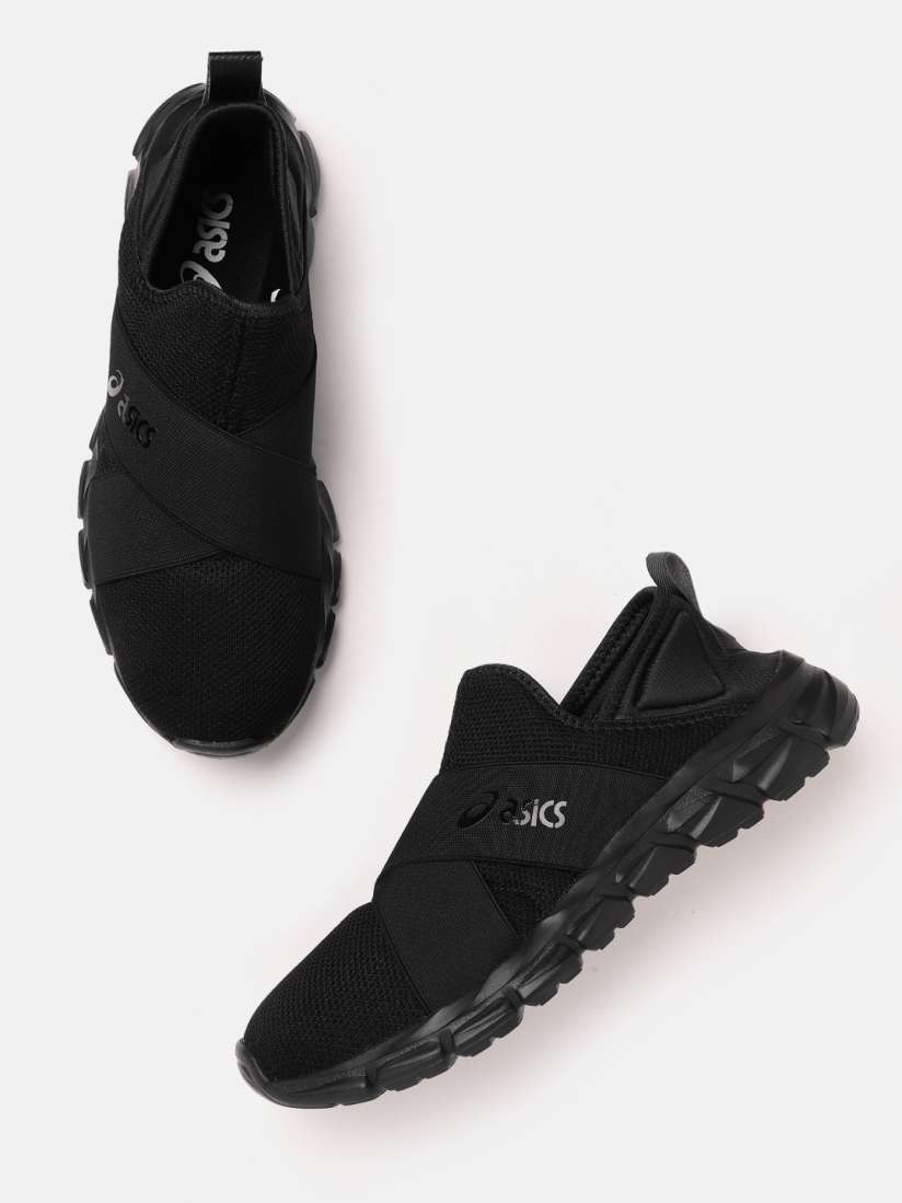 Buy ASICS Unisex Black Solid Quantum Lyte Slip on Sneakers Casual Shoes for Unisex 18790004 Myntra