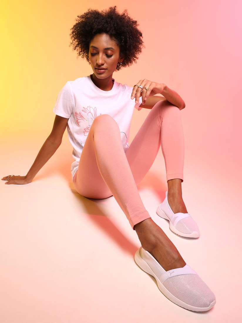 Buy Puma Women White Adelina Shine Slip On Sneakers Casual Shoes for Women 18798428 Myntra
