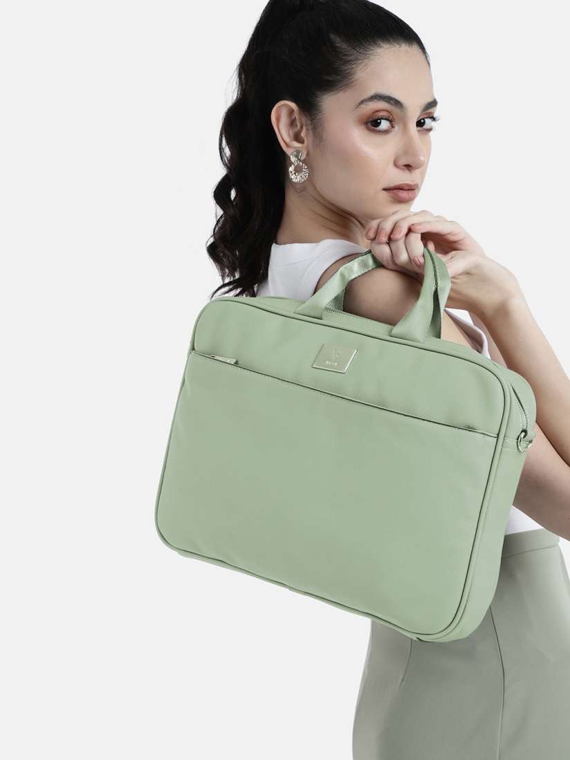 Mint green laptop bag deals
