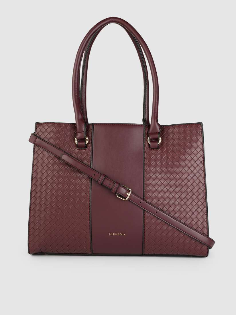 Allen solly burgundy bag store
