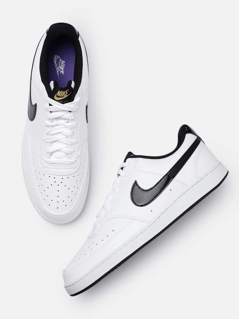 Buy Nike Men White Court Vision Sneakers Casual Shoes for Men 18800638 Myntra