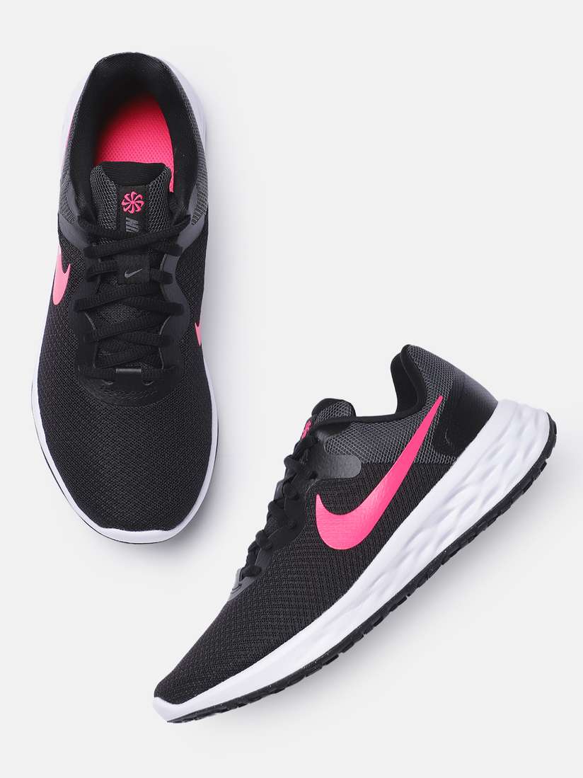 Nike Revolution All Black Running Shoes Womens Nike Nike