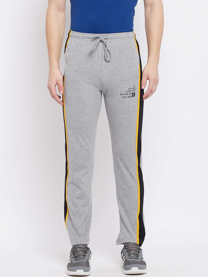 Buy Duke Men Grey Black Striped Cotton Track Pant Track Pants for Men 18802986 Myntra