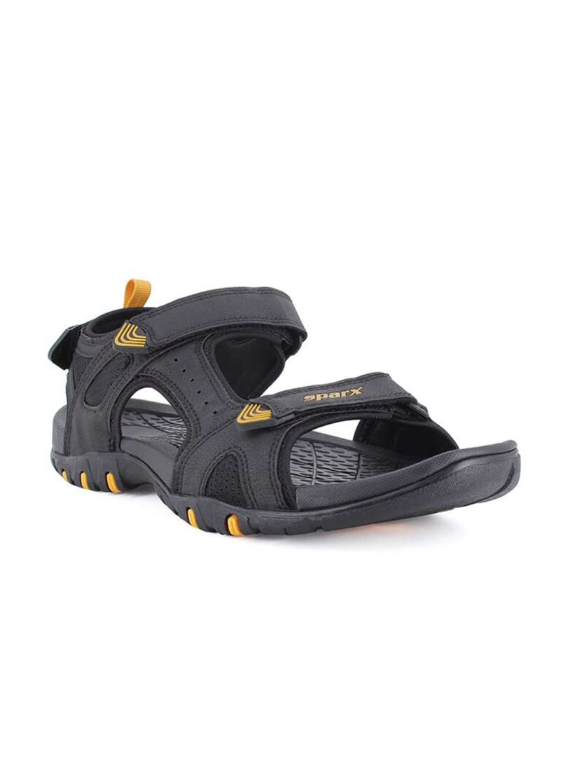 Sparx men black sandals deals