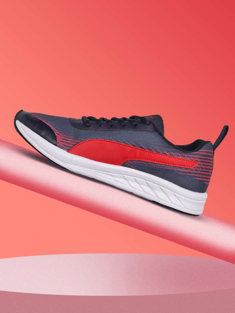 Buy Puma Men Navy Blue Red Velocity Running Shoes Sports Shoes for Men 18814596 Myntra