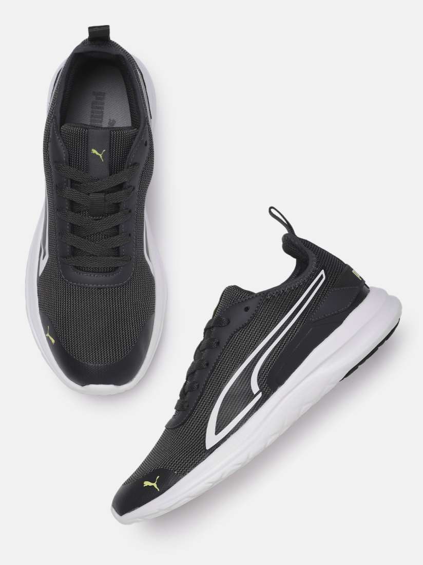 Puma mens black casual shoes 2025