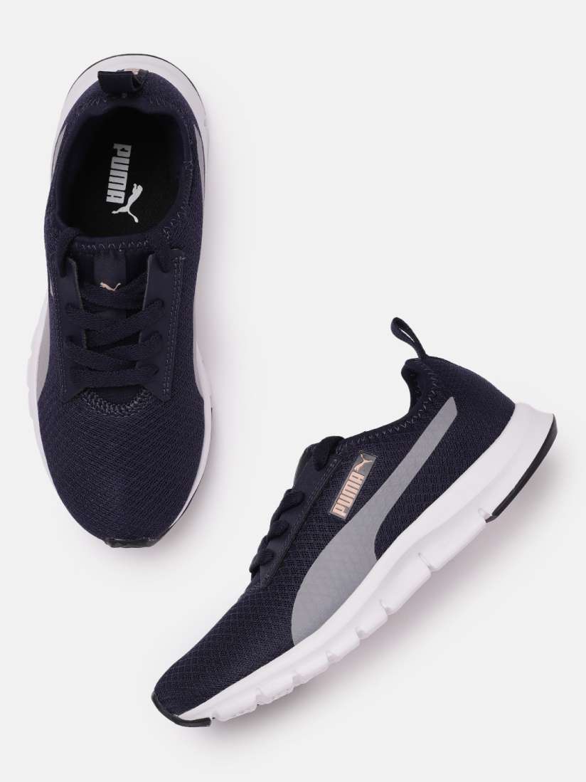 Navy blue pumas womens cheap