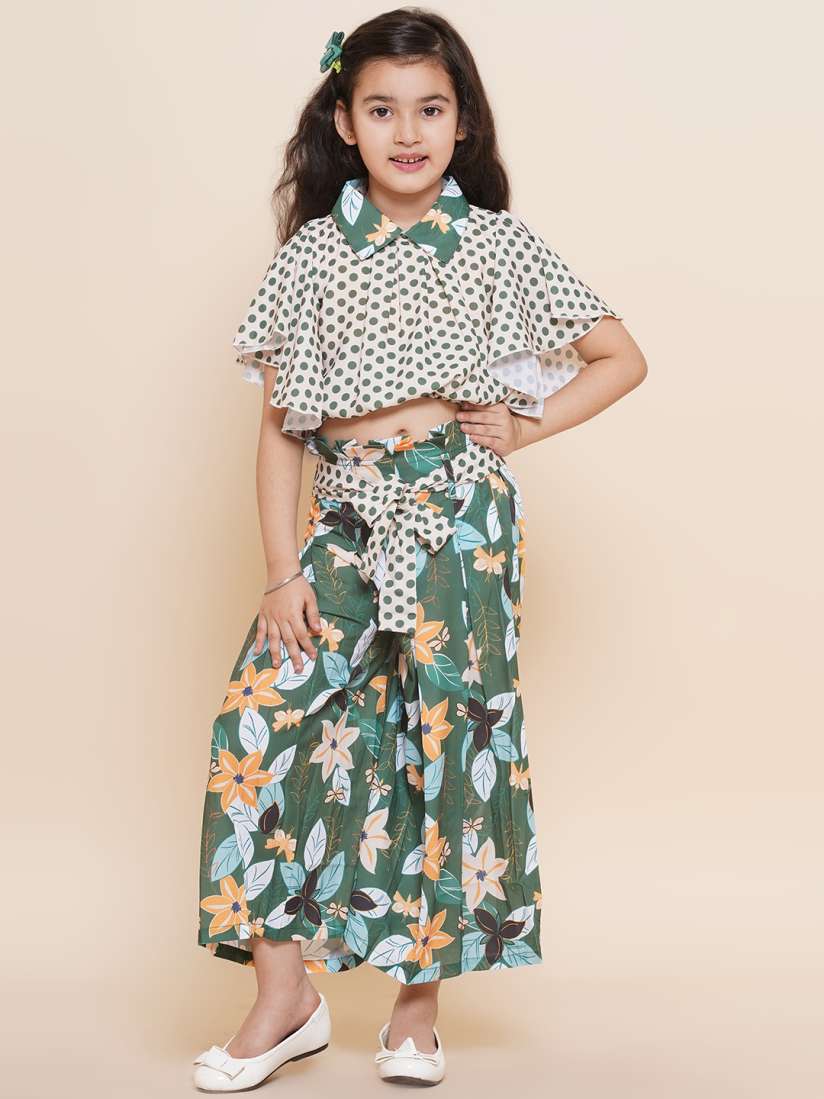 Buy ADIVA Girls Green Clothing Set Clothing Set for Girls 18826672 Myntra