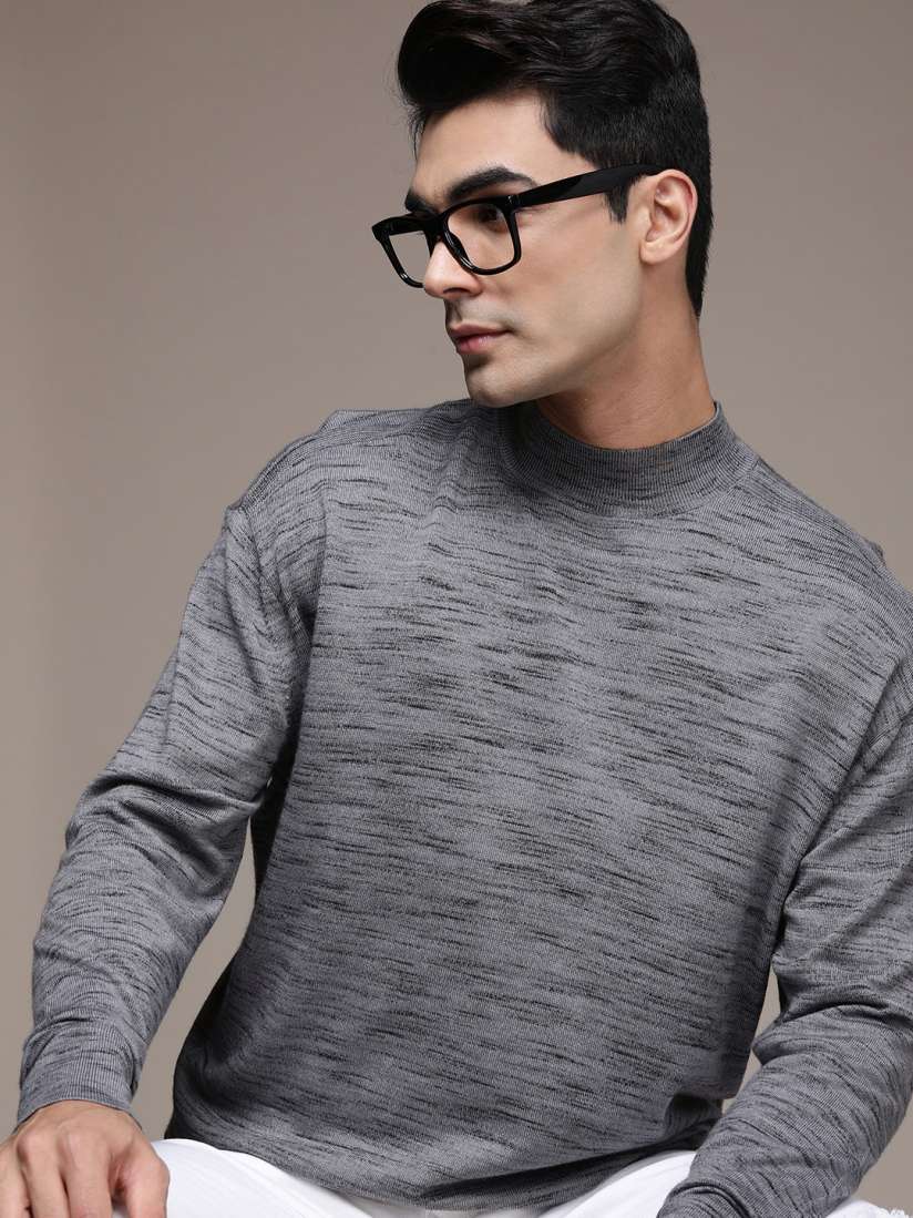 Calvin klein grey sweater mens store