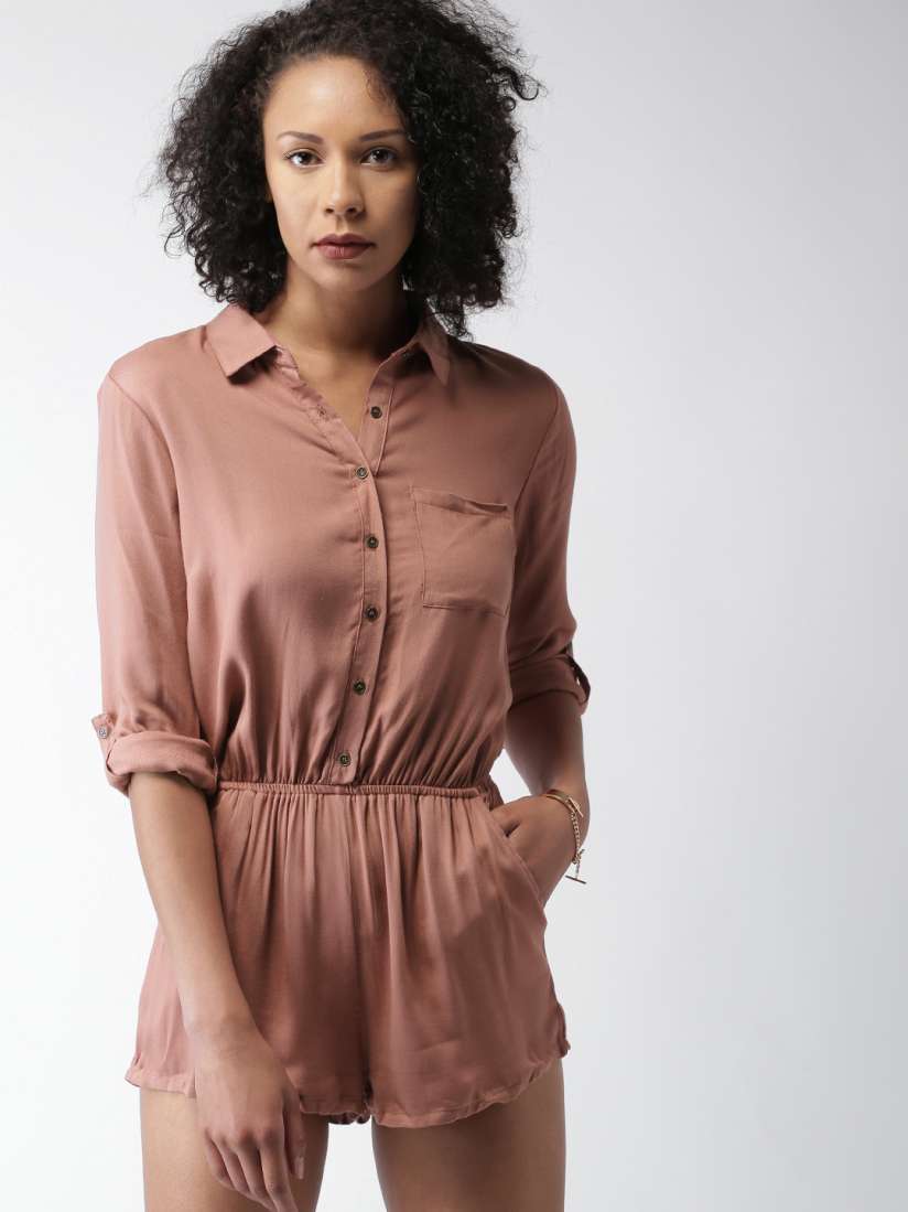 Mauve playsuit clearance