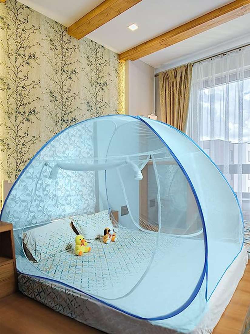 Buy Evafly Blue Double Bed Mosquito Net Mosquito Nets for Unisex 18837318 Myntra