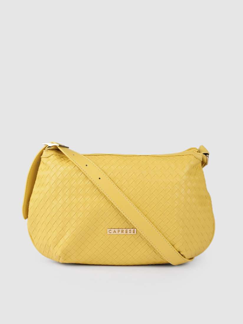 Caprese yellow sling bag best sale