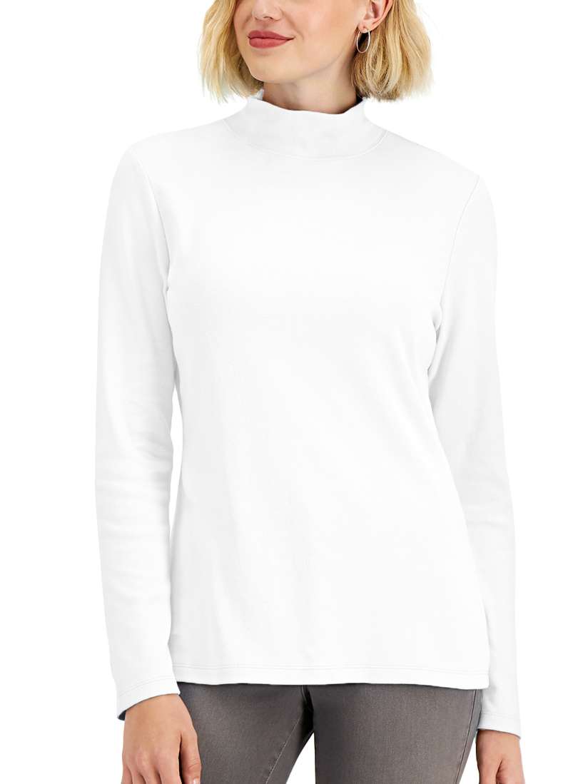 Macys white tops cheap