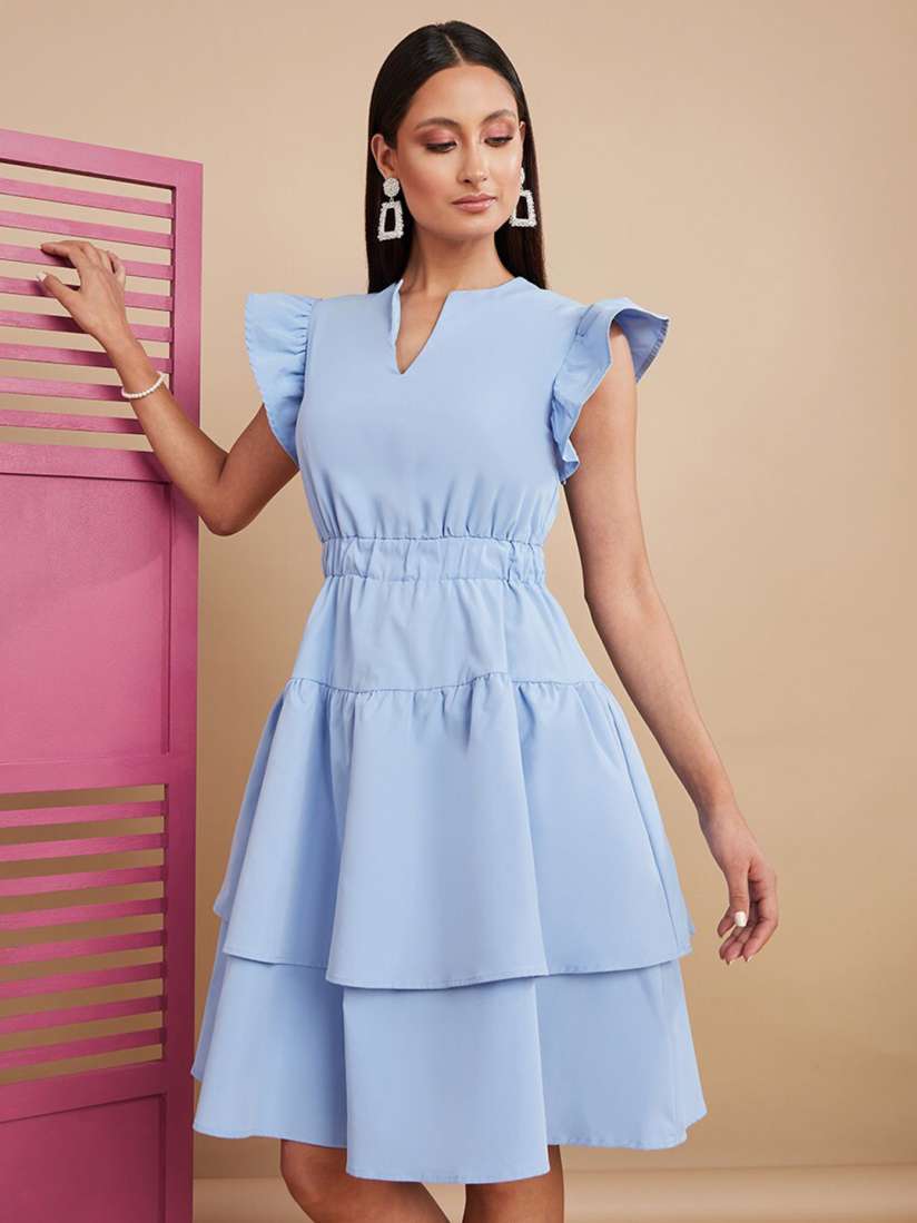 Knee length dresses myntra hotsell