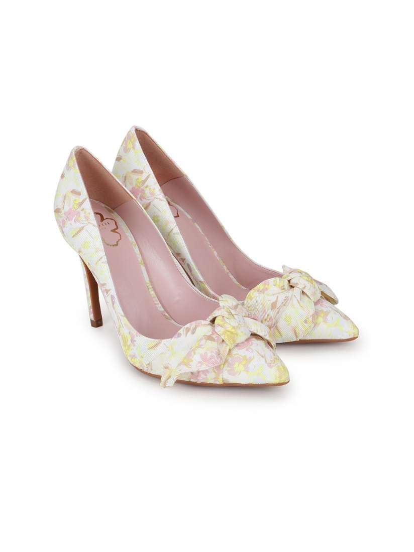 Buy Ted Baker Women Yellow Printed Derbys Casual Shoes for Women 18845598 Myntra