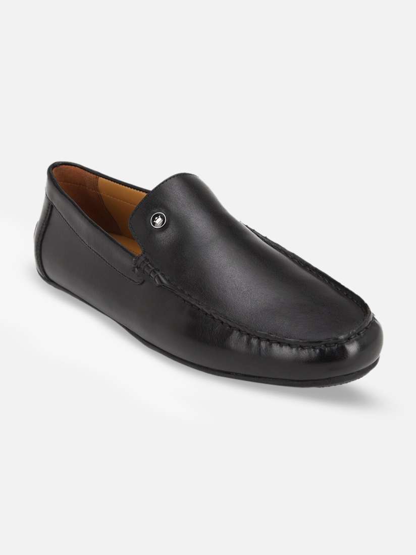 Buy Louis Philippe Men Black Textured PU Slip On Sneakers Casual Shoes for Men 18849654 Myntra