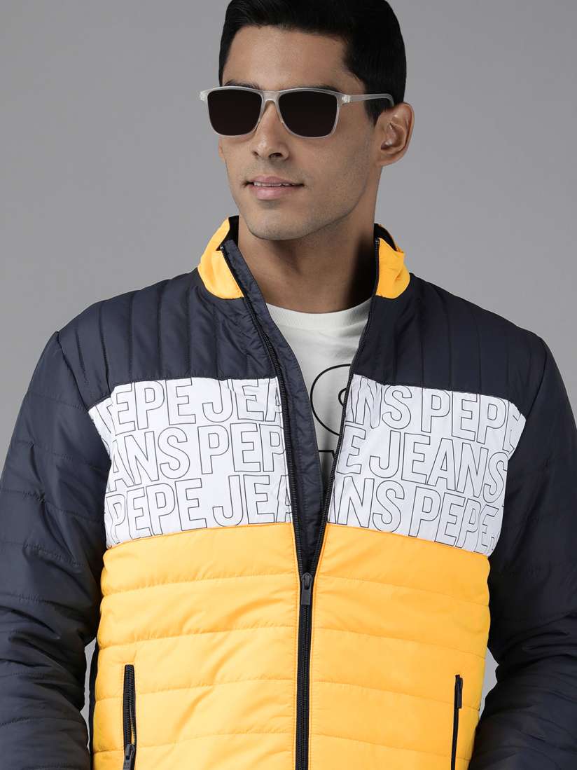 Pepe jeans yellow jacket top