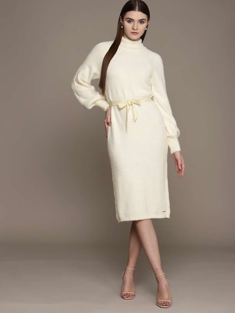 Myntra sweater dress clearance