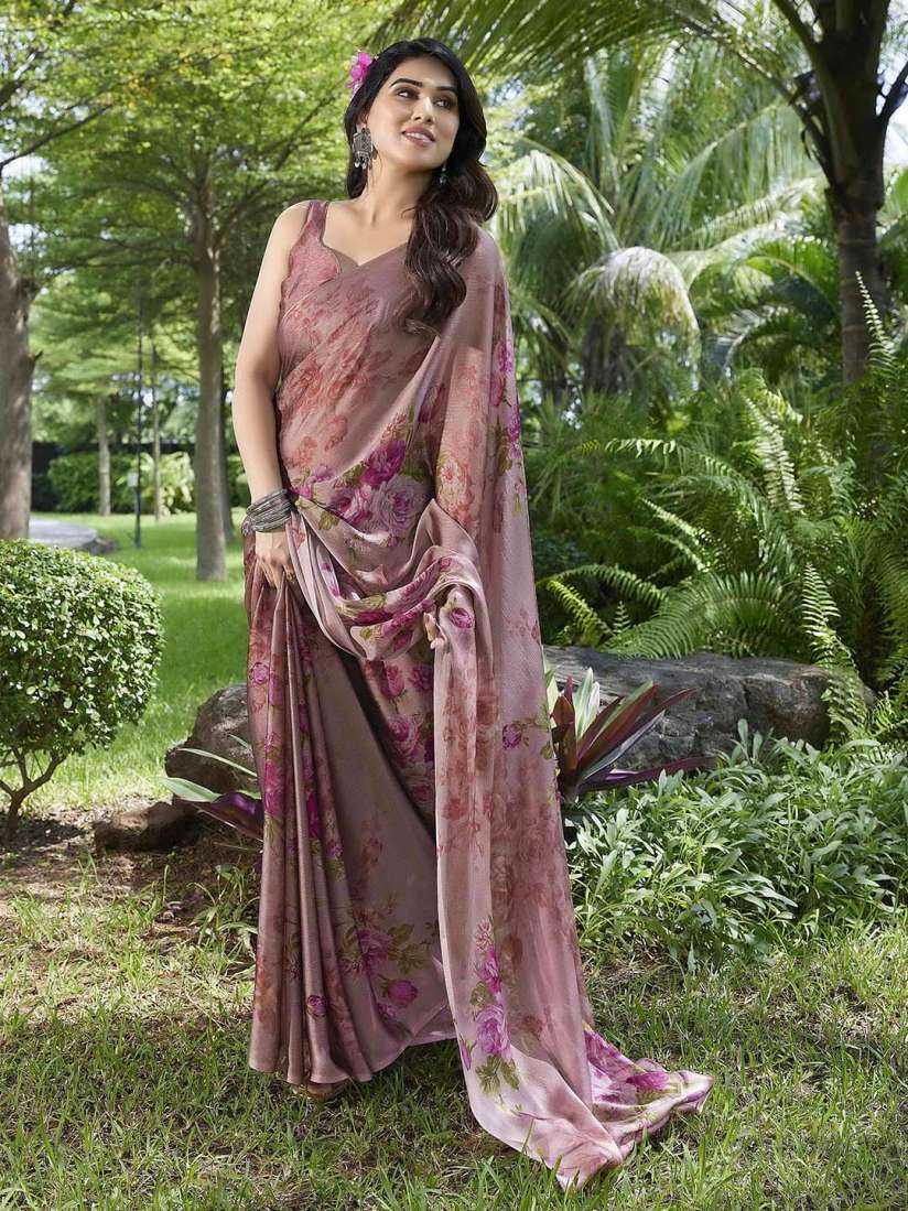Floral sarees myntra online
