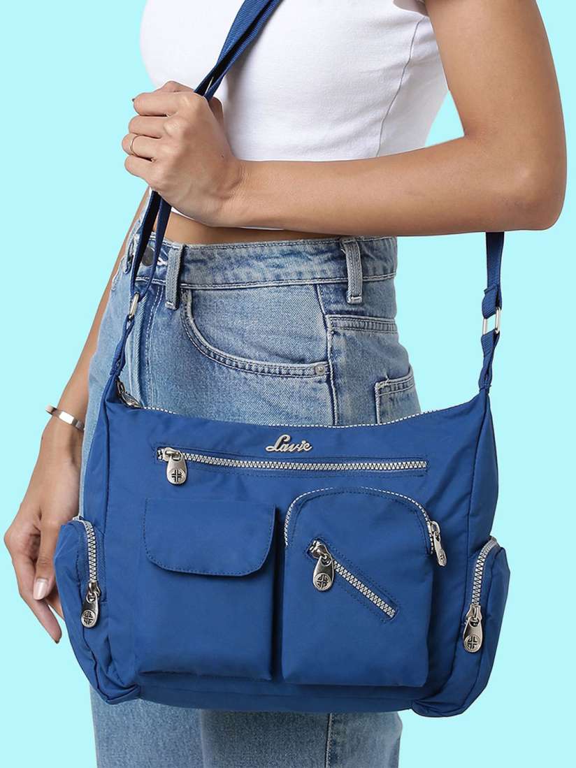 Lavie blue sling bag best sale