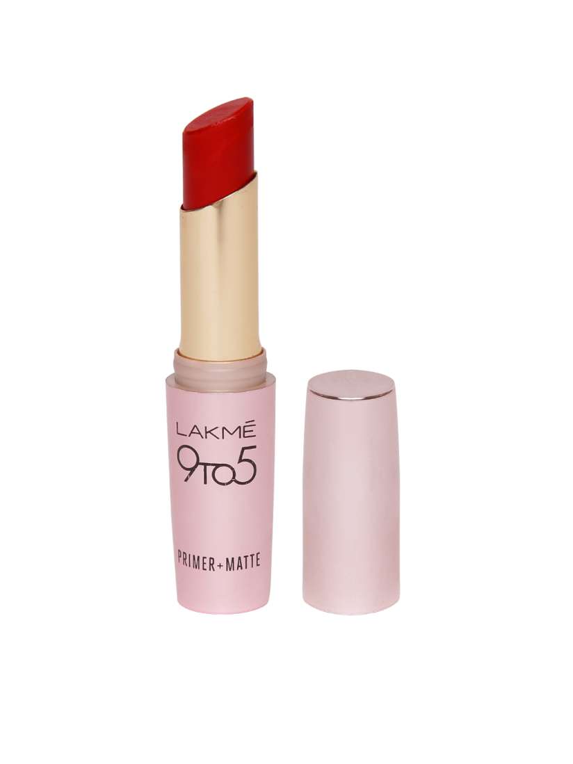 Buy Lakme 9to5 Primer Matte Red Coat Lipstick MR1 Lipstick for Women 1886890 Myntra