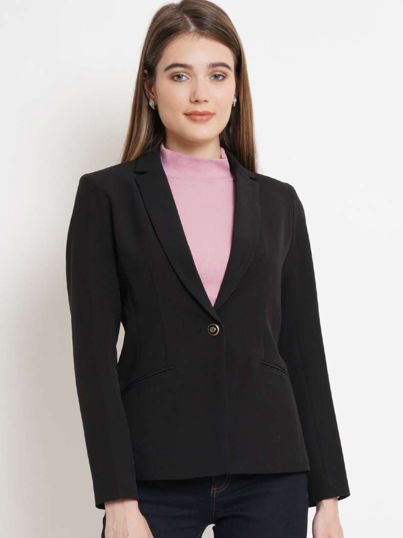 Womens blazer myntra hotsell