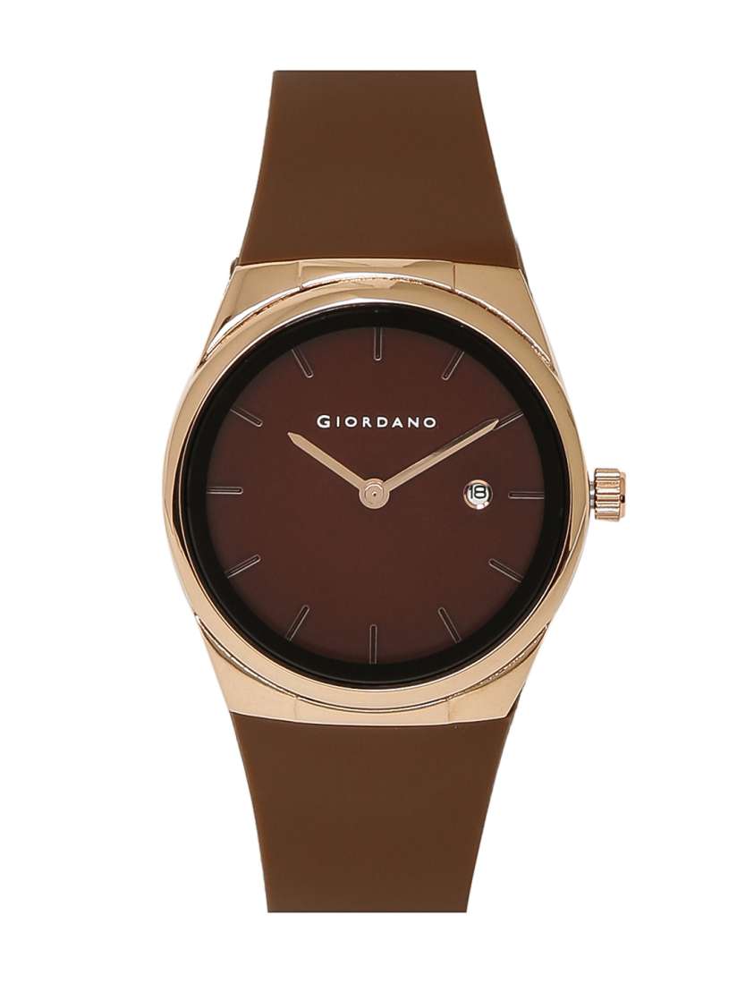 Buy GIORDANO Men Brown Analogue Watch Watches for Men 1887407 Myntra