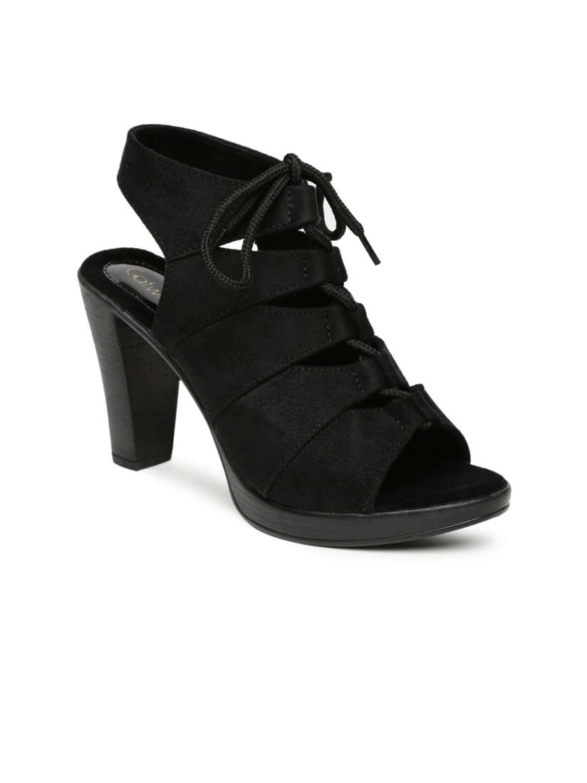 Buy Catwalk Women Black Heels Heels for Women 1887658 Myntra