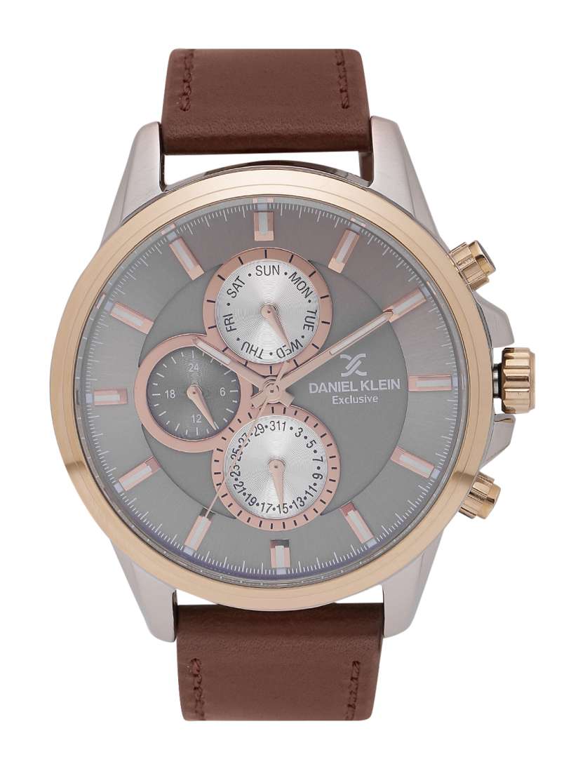 Buy Daniel Klein Men Silver Toned Analogue Watch DK11318 5 Watches for Men Myntra
