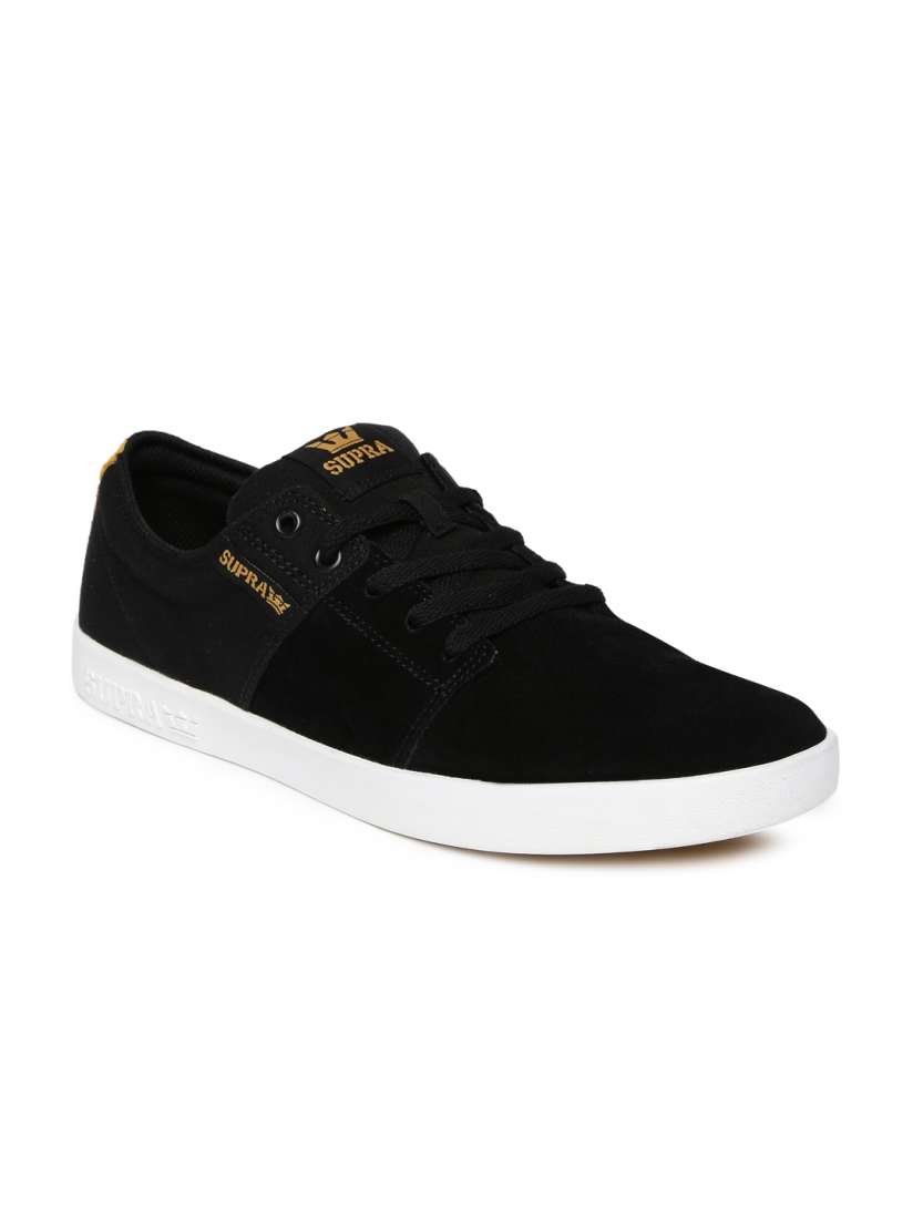 Buy Supra Men Black Suede STACKS II Sneakers Casual Shoes for Men 1888277 Myntra