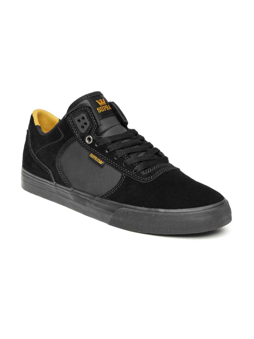Buy Supra Men Black ELLINGTON VULC Suede Sneakers Casual Shoes for Men 1888475 Myntra