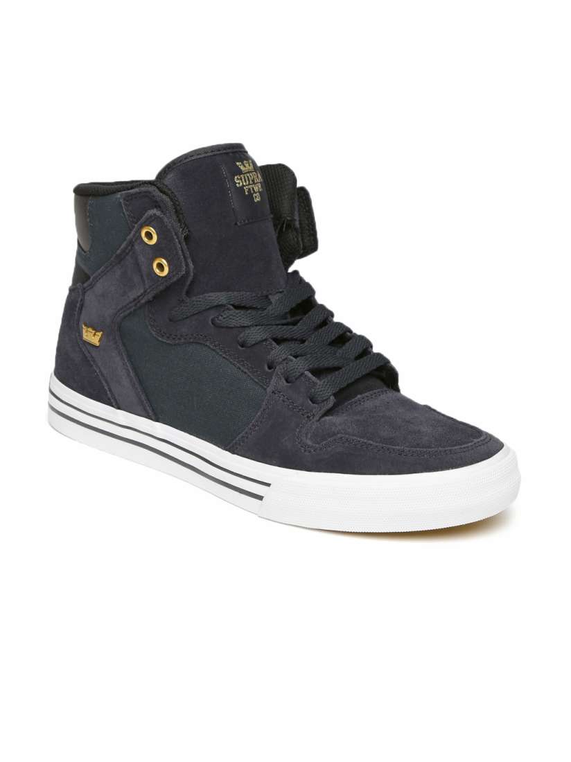 Buy Supra Men Green Colourblocked Mid Top Sneakers Casual Shoes for Men 1888483 Myntra