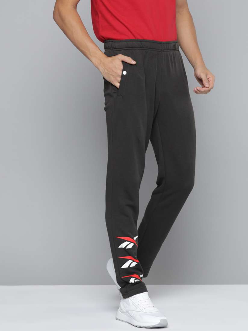 Buy Reebok Classic Men Black Brand Logo Print WCE Joggers Track Pants for Men 18893630 Myntra