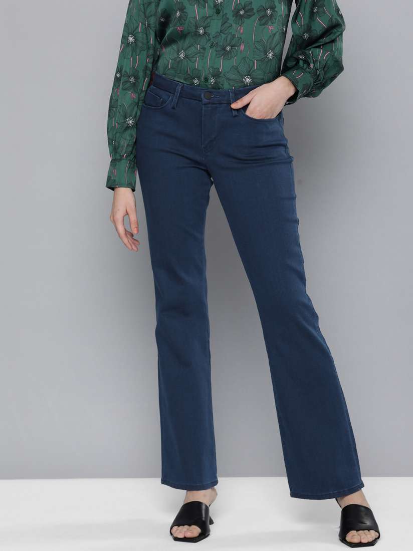 Buy Levis Women Blue 715 Bootcut Stretchable Jeans Jeans for Women 18903342 Myntra