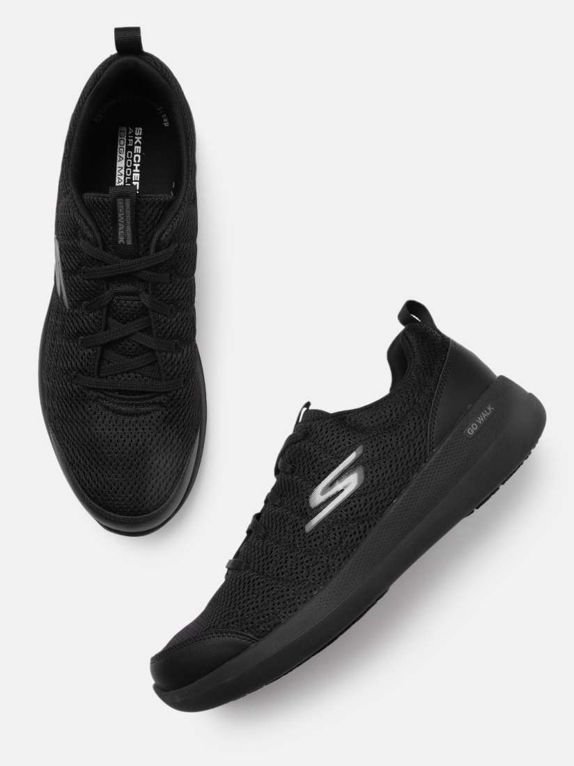 Buy Skechers Men Black Solid Go Walk Stability Advanceme Regular Walking Shoes Sports Shoes for Men 18906160 Myntra