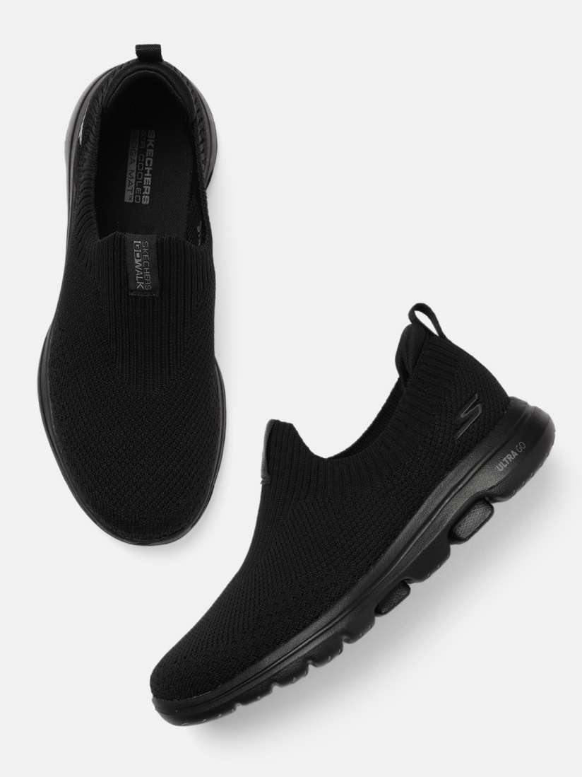 Buy Skechers Women Black Go Walk 5 Trendy Walking Shoes Sports Shoes for Women 18906212 Myntra