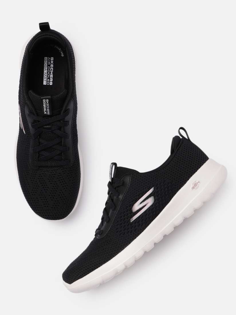 Skechers go walk 4 black womens deals
